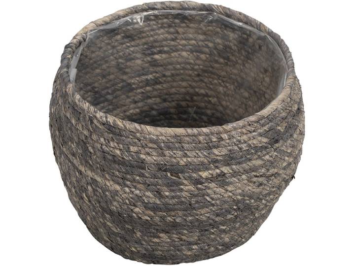 Übertopf LIONEL 27x27x21cm schwarz