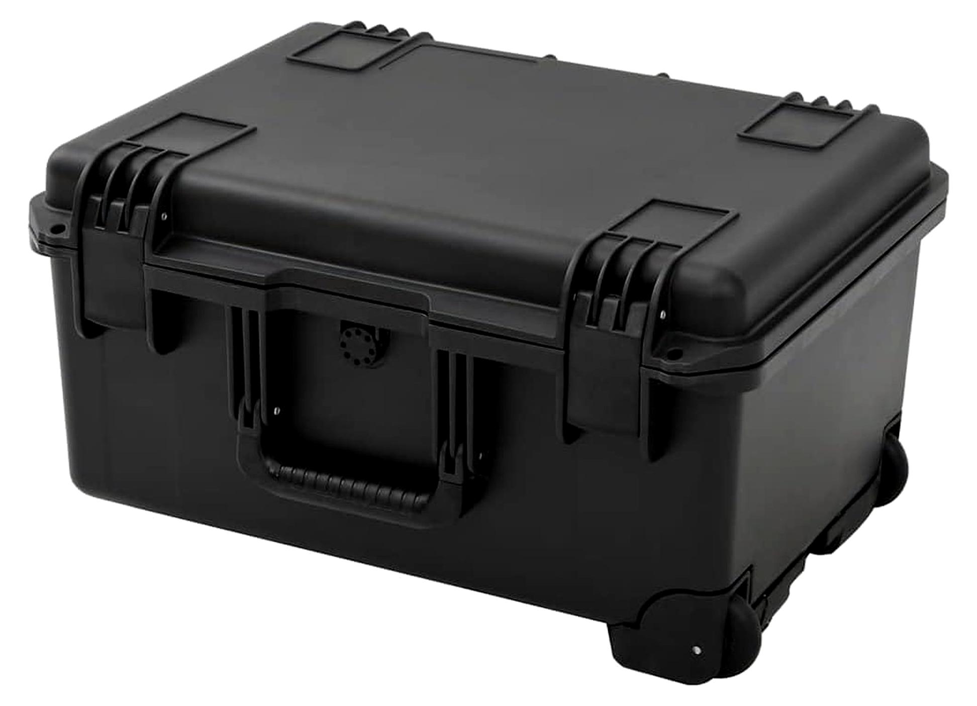 Tragbarer Flugkoffer in Schwarz 54x41,5x29 cm