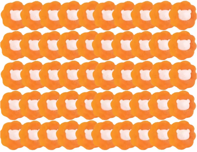 Inspire Picks Reusable Pet Hair Remover Laundry Ball Magic Hair Catcher For Washing Machines 50pcs Orange