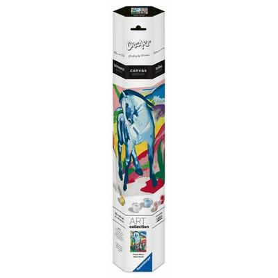 CreArt, Malen nach Zahlen Art Collection - Blaues Pferd (Franz Marc)
