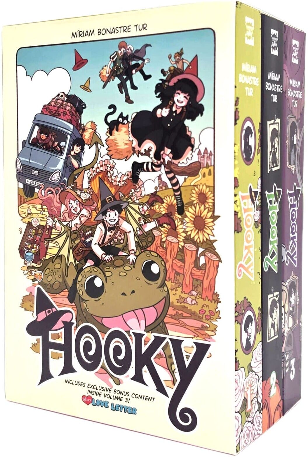 Hooky (Vol 1-3) Graphic Novel Series by Míriam Bonastre Tur 3 Books Collection Box Set - Ages 8-12 - Paperback HarperCollins Publishers
