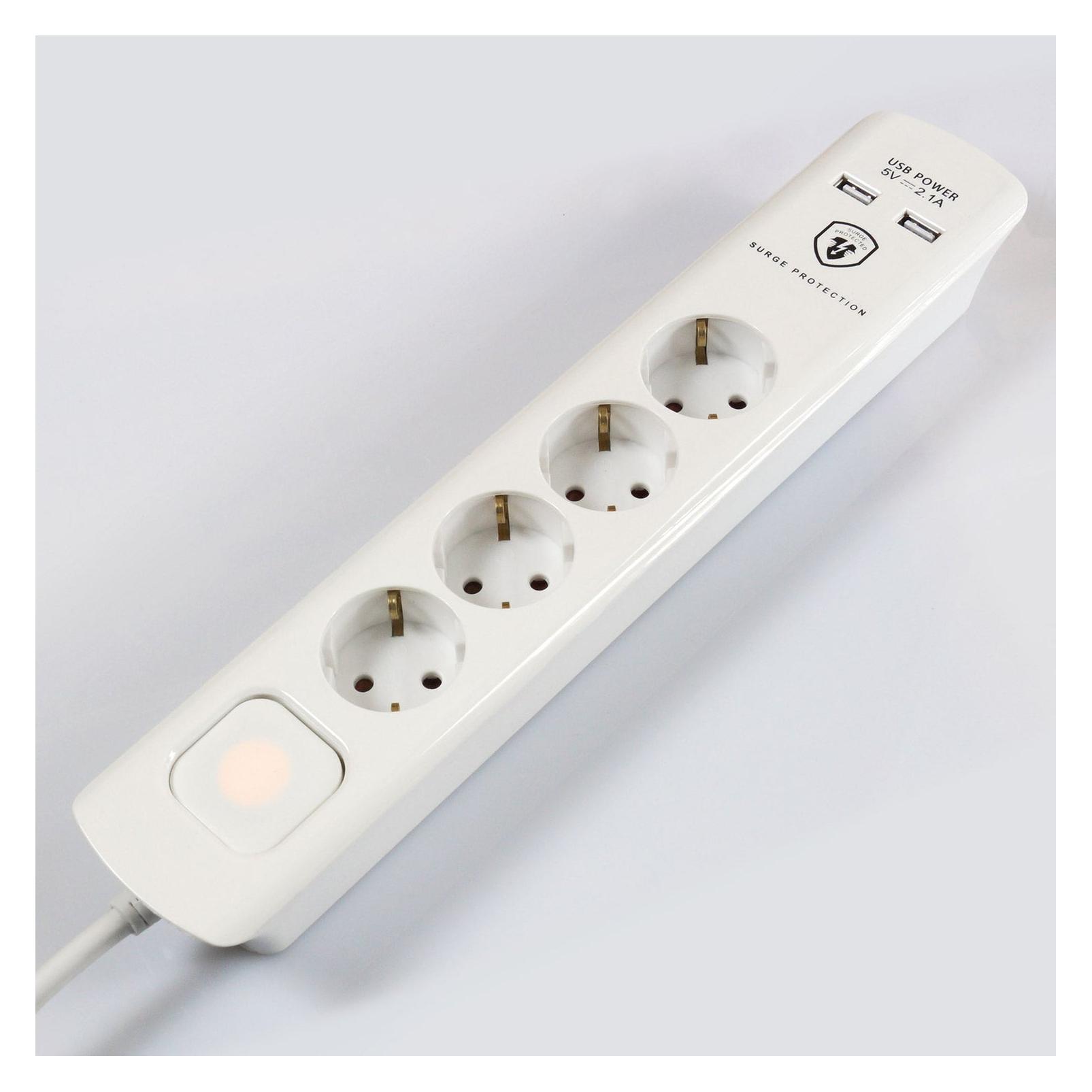FeinTech MD000432 (4x, CEE 7/4, USB-A, 1.50 m) (13200309)