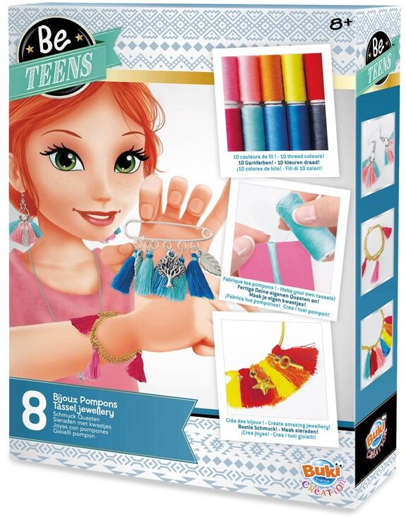 Buki France Be Teens : Bijoux Pompons - Buki