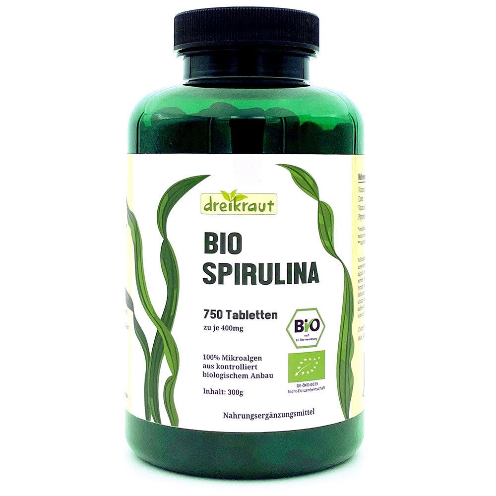 BIO Spirulina Tabletten 750 St