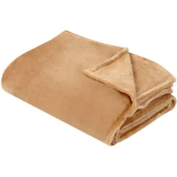 DECKE Sandbeige Bayburt 150/200 cm