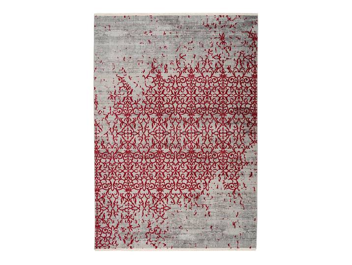 Kurzflorteppich Baroque 200 Rot 120 x 170cm Webstoff