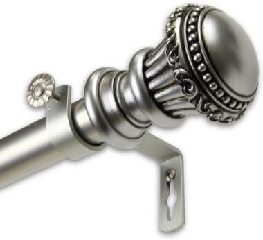 InStyleDesign Trinity 1 inch Diameter Adjustable Curtain Rod