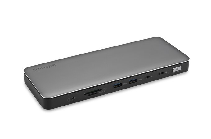 Kensington SD5760T Thunderbolt 4 Dockingstation mit Dual 4K und 96 W PD, Thunderbolt 4, 96 W, 10,100,1000 Mbit/s, SD, MicroSD (TransFlash), 40 Gbit/s, 8K Ultra HD