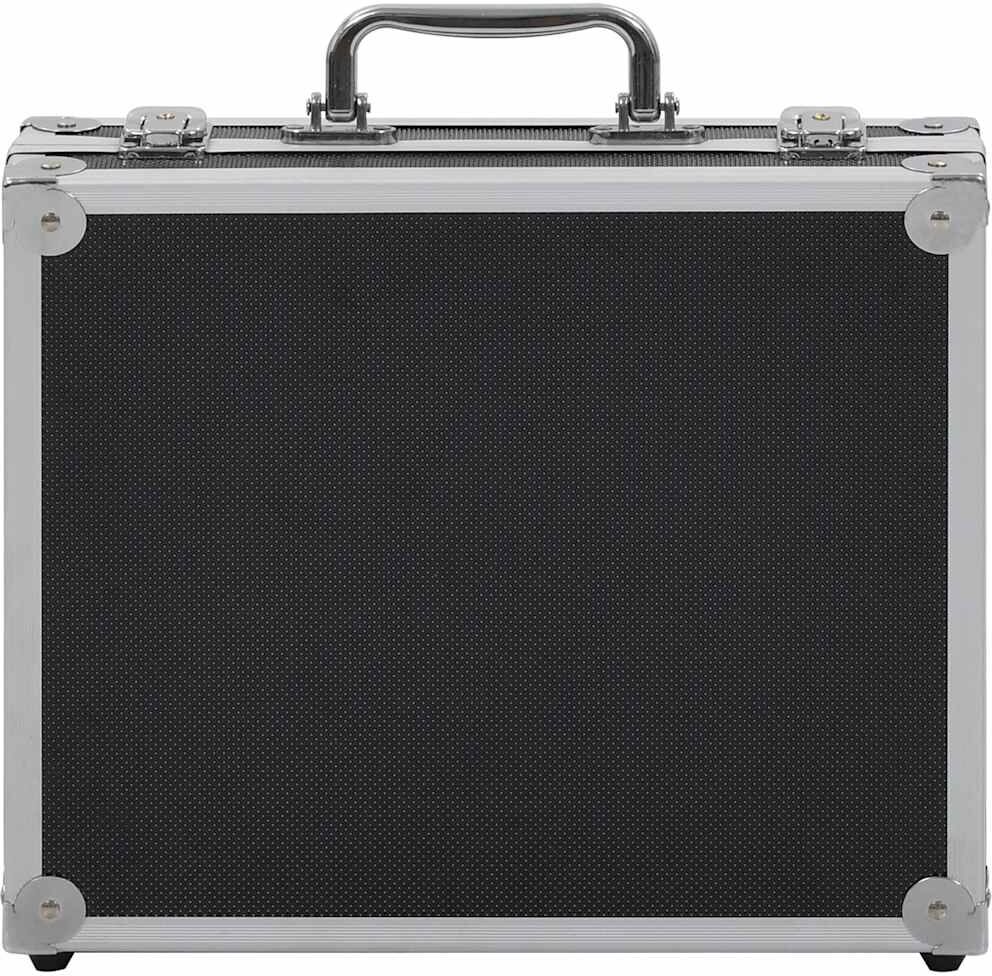vidaXL Mallette pour arme à feu Aluminium ABS Noir