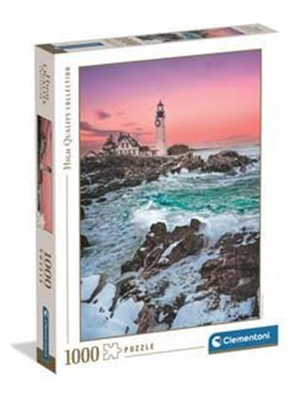 Clementoni Puzzle HQC First Snow at Portland Head 2026, 10 2D Puzzles