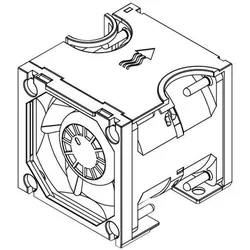 Lenovo ThinkSystem V3 2U Performance Fan Option, Server Zubehör