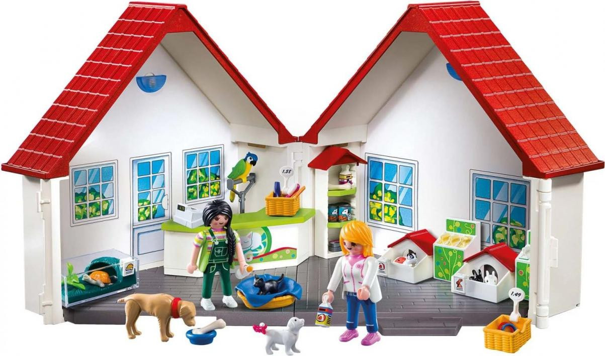 Playmobil City Life Transportset voor dieren met accessoires in verschillende kleuren