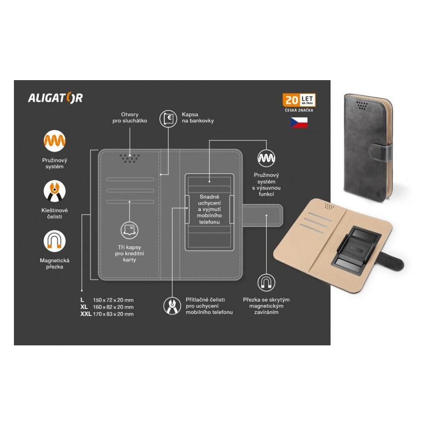 Aligator UNI-FIX Koffer / Grösse XL (160*82) / schwarz (Universal) (PUF0005)