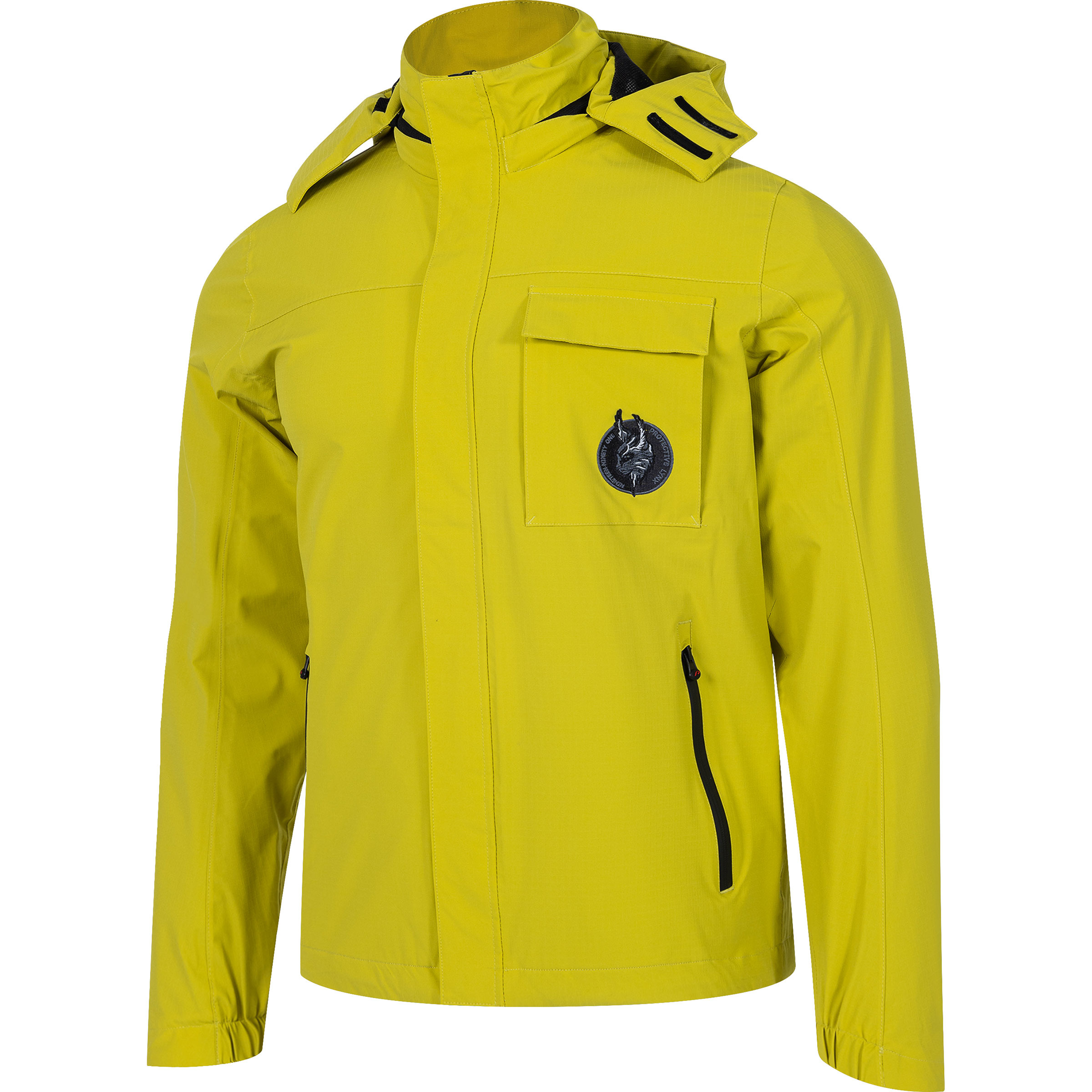Protective Day N'Nite Herren Regenjacke gelb Größe S Rennrad | Commuting | Gravel Wasserabweisend Wasserabweisend
