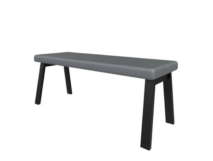 FURNISTAR Bank Akiko Metal A - Eckbankgruppe für Ihrem Esszimmer, Küche modern, Sitzecke, Essecke. Perfekt für Küche, Büro und Rezeption. Solide und Starke Verarbeitung. (128x44-Soft29)