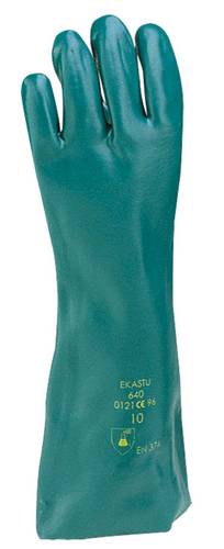 Ekastu 381 640 Polyvinylchlorid Chemiekalienhandschuh Größe (Handschuhe): 10, XL EN 374-1:2017-03/Typ A, EN 374-5:2017-03, EN