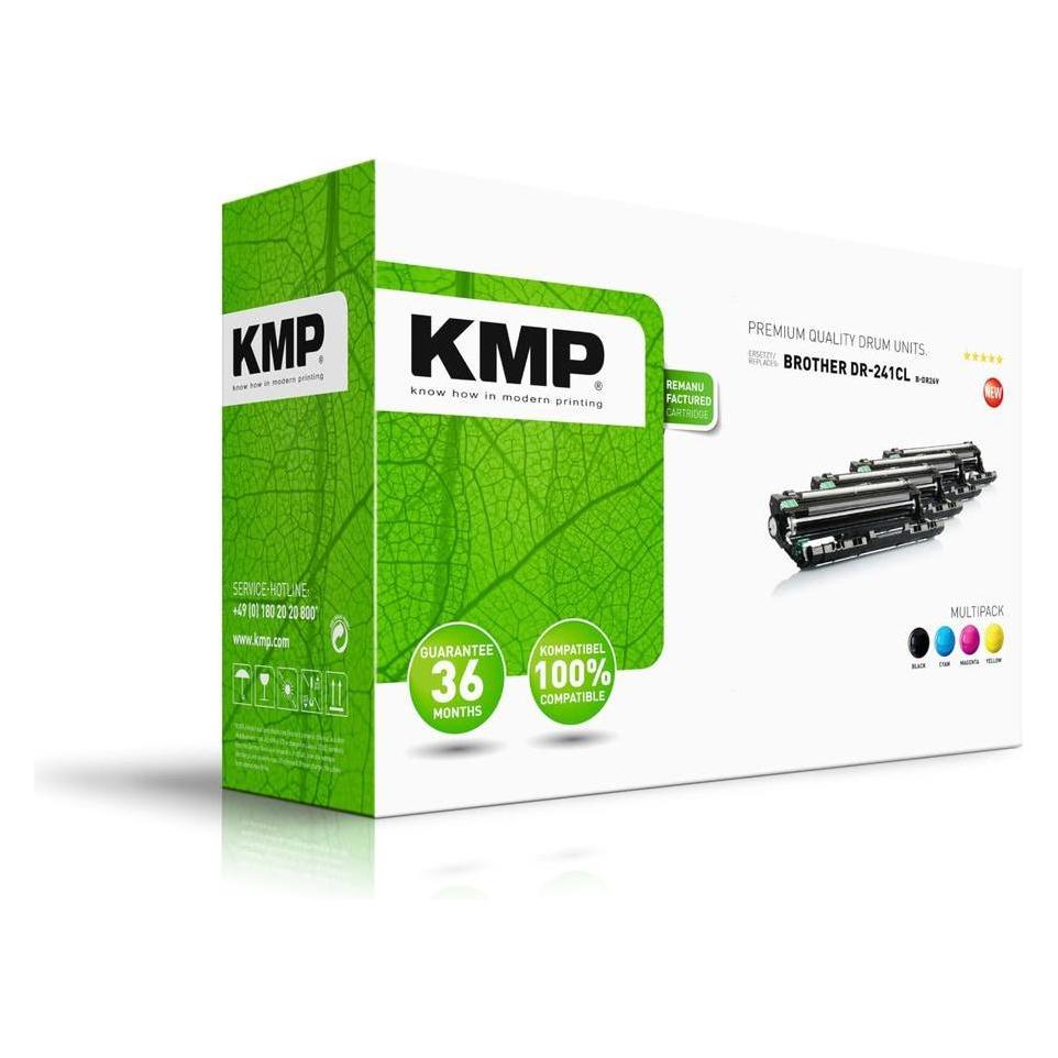 KMP Toner ersetzt DR241CL (B, BK, V, Y) (1245,7005)