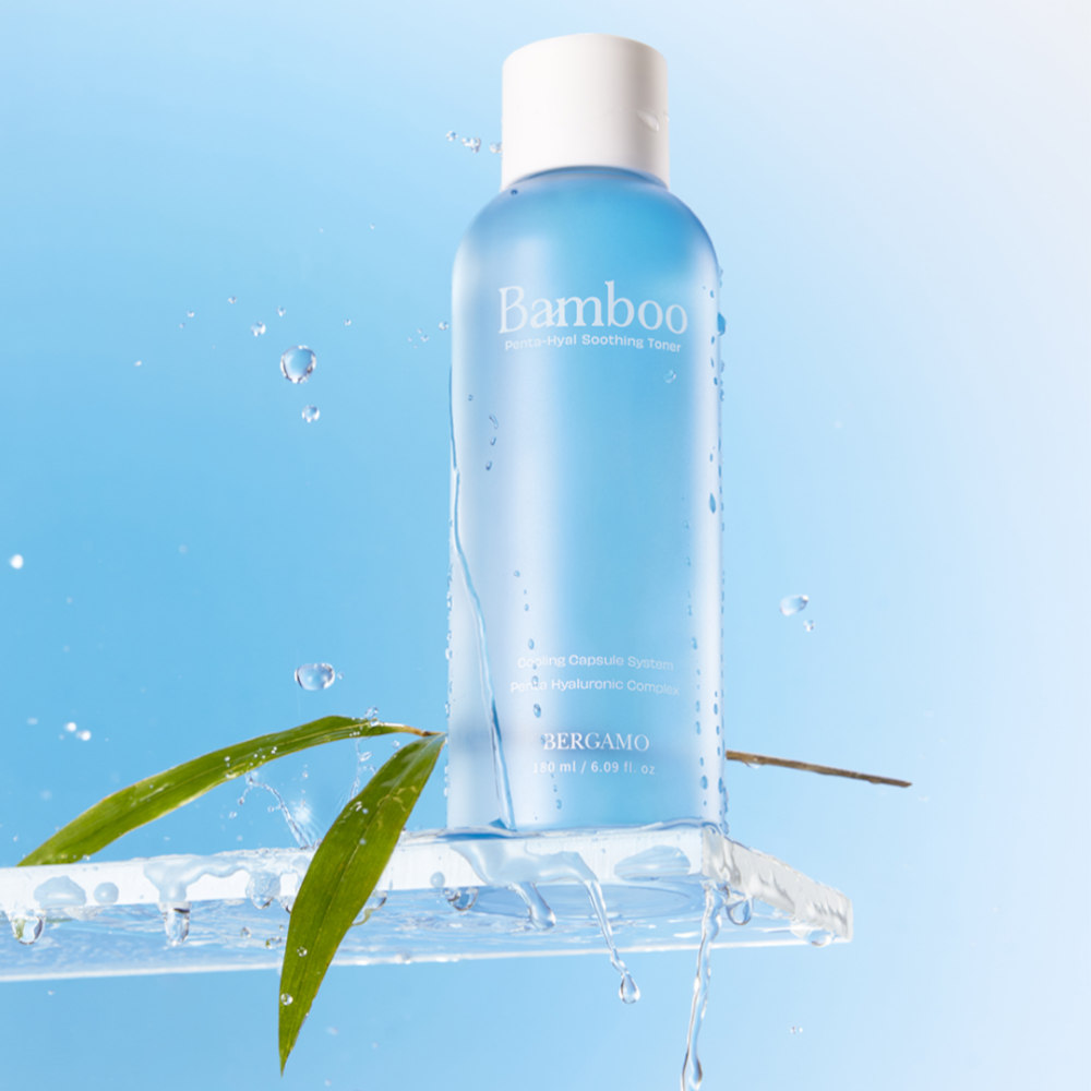 Bergamo Bamboo Penta-Hyal Soothing and Hydrating Toner 180mL