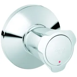 GROHE Costa Unterputz-Ventil Oberbau, Markierung rot, Einbautiefe 10-35mm, chrom, 19855001