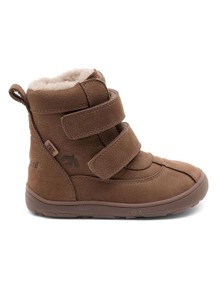 bisgaard Leder-Boots in Braun - 26