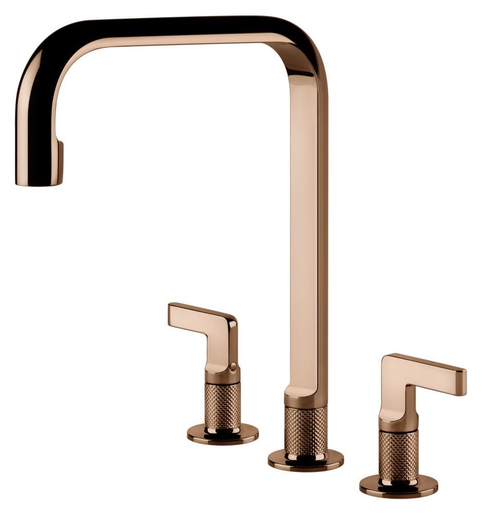 Gessi 58701, Herunterziehen, Kupfer, Drehventile, Doppel, 3/8", 120°