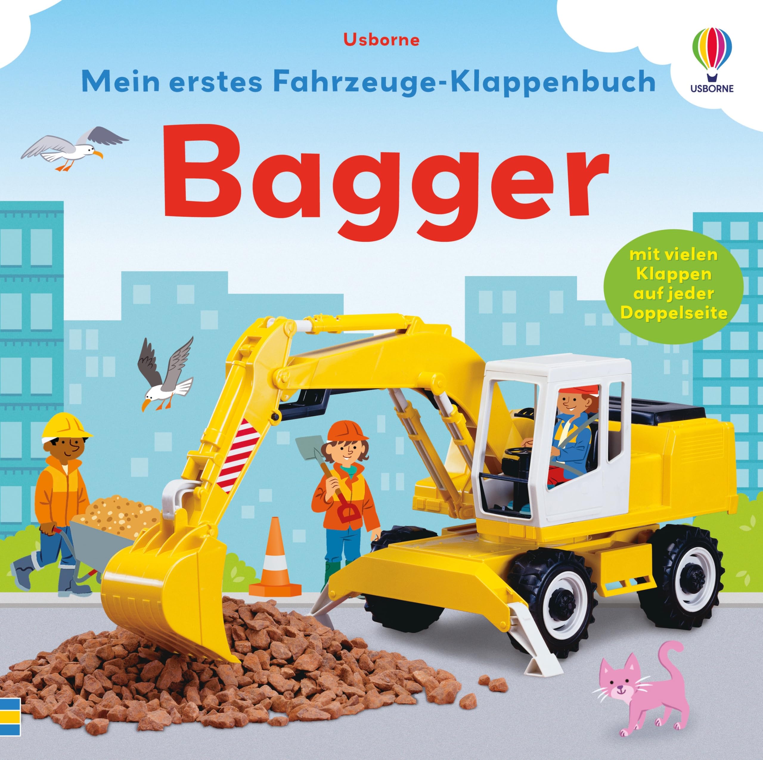 Mein erstes Fahrzeuge-Klappenbuch: Bagger: mit vielen Klappen – ab 1 Jahr - Preis vom 11.10.2026 15:43:13 h