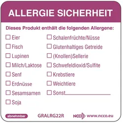 HACCP "Allergie Sicherheit"