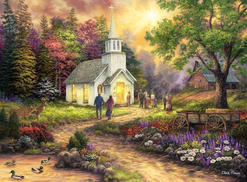Grafika Puzzle Chuck Pinson Puzzle Strength Along the Journey 2000 stukjes