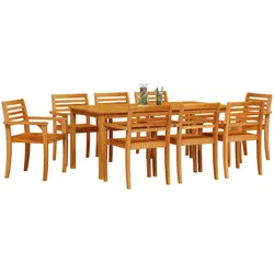 vidaXL, Gartentisch + Balkontisch, Valentino (200 x 100 x 74 cm)