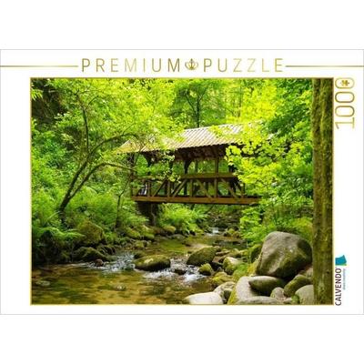 CALVENDO Puzzle Geroldsauer Wasserfälle | 1000 Teile Lege-Größe 64x48cm Foto-Puzzle für glückliche Stunden