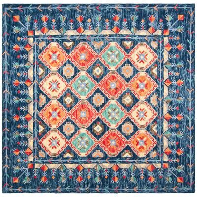 SAFAVIEH Handmade Aspen Leona Boho Tribal Wool Rug