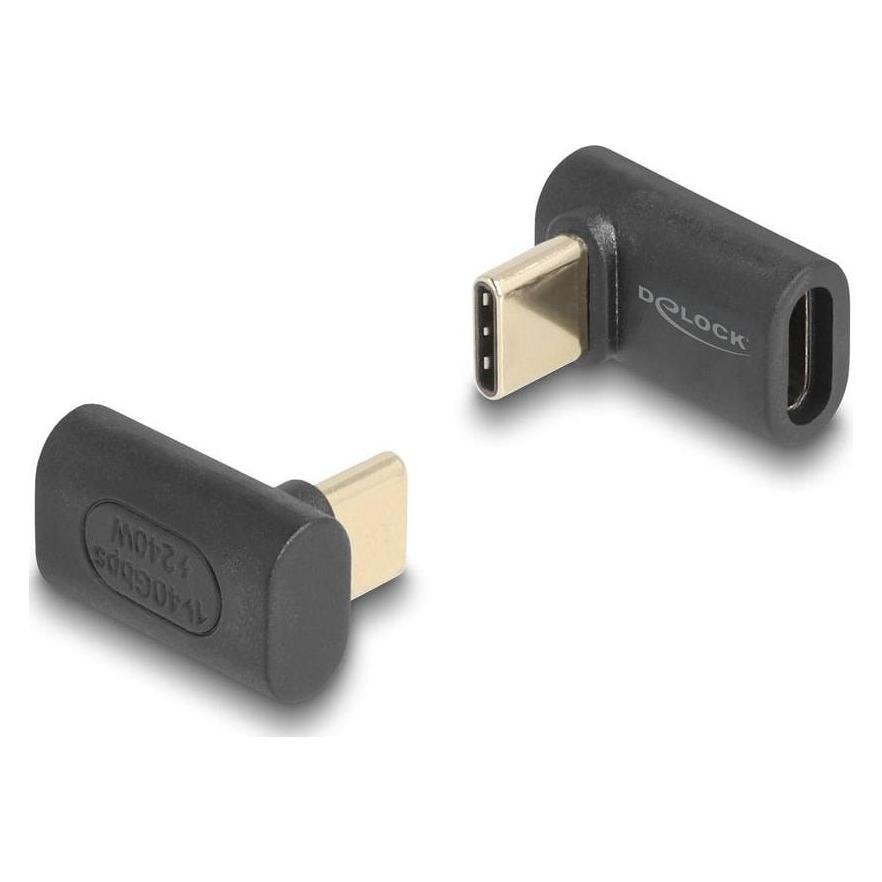 Delock Adapter USB C - USB C (Thunderbolt 3, Thunderbolt 4, USB 2.0, USB 4, 240 W) (60246)