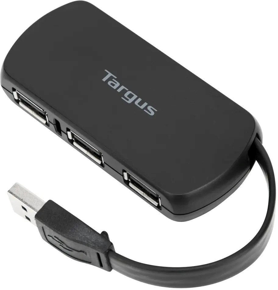 Targus USB-A Hub - 4x USB-A - Sort