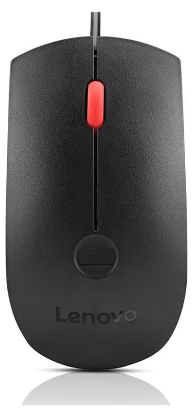 Lenovo 4Y51M03357 Ambidexter Optische Muis USB Type-A 1600 DPI Zwart
