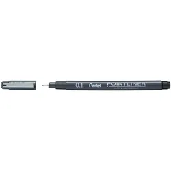 Pentel Pointliner Fineliner 0.1 mm Schwarz