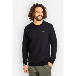REELL Staple Terry Crewneck Co Sweater deep black Gr. S