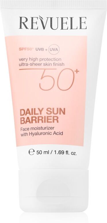 Revuele Daily Sun Barrier SPF 50+ crème hydratante visage SPF 50+ 50 ml