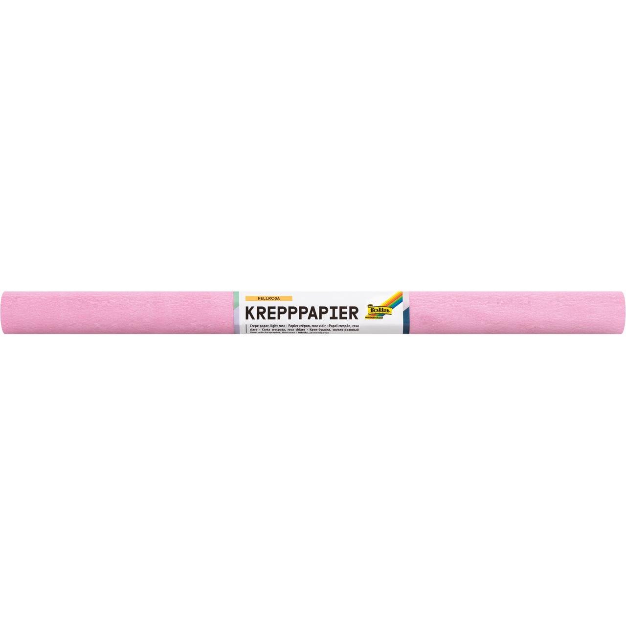 folia Krepppapier rosa 10 Rollen