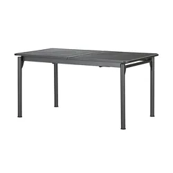 MWH Ausziehtisch  Universal , grau , Maße (cm): B: 90 H: 76,5