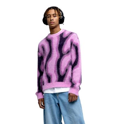 Strickpullover DC SHOES "DC Yentra", Herren, Gr. S, rosa, Obermaterial: 76% Nylon, 24% Modacryl., Pullover Strickpullover