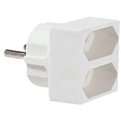 Bachmann Multistecker 921.271 PVC weiss