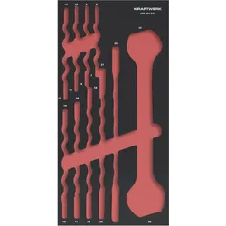 Kraftwerk, Zubehör Werkzeugaufbewahrung, Leere PRO LINE EVA Einlage Art.