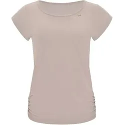 WINSHAPE Damen Functional Light and Soft Kurzarmshirt AET130LS, Größe XXL in Braun Braun