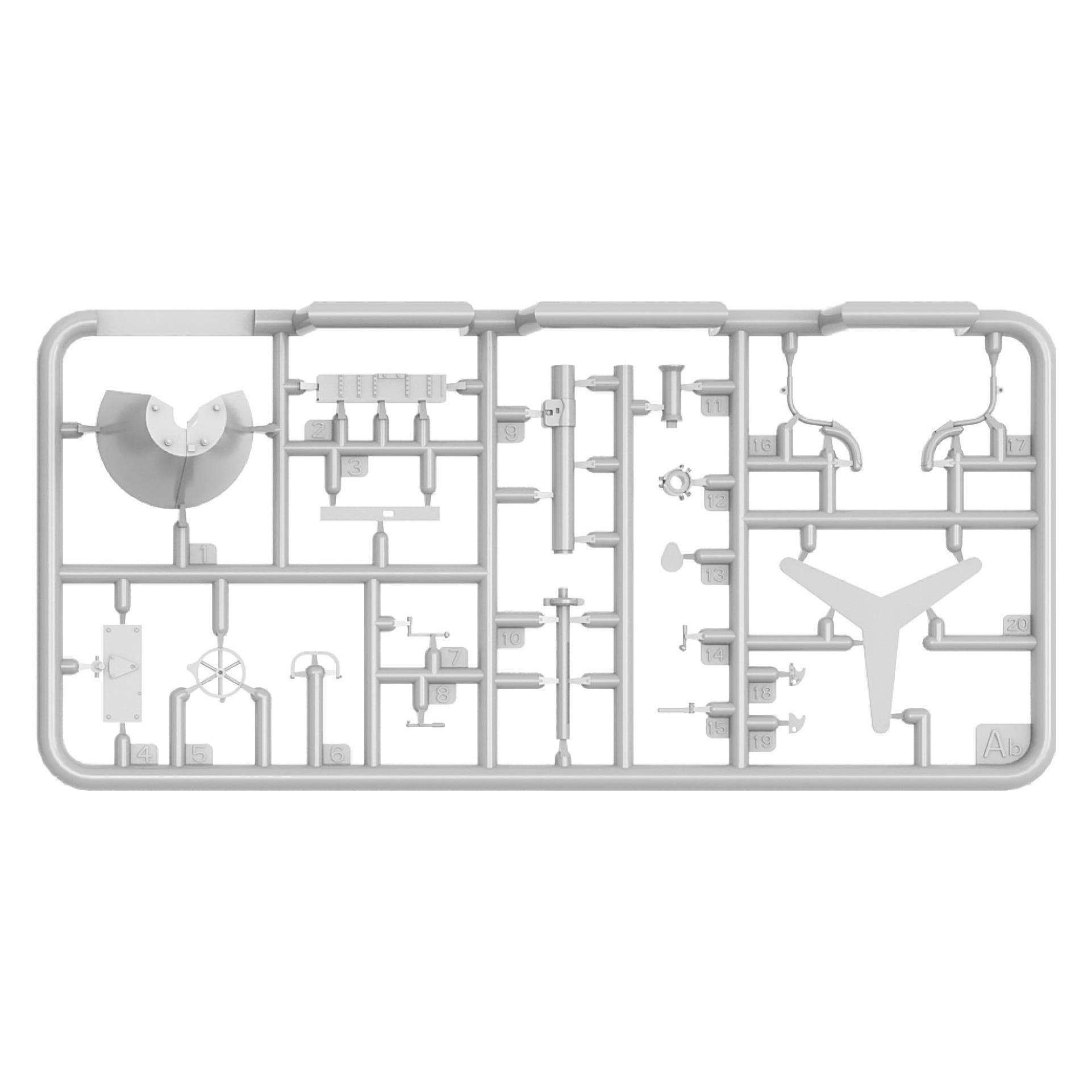 Mini art M-4 Quad Maxim AA Machinegun (35211)