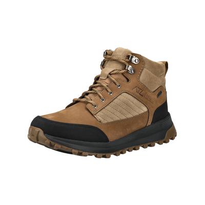 Trekkingschuh CLARKS "Clarks Wanderschuhe Nubukleder", Herren, Gr. 42, beige (sand), Nubukleder, Schuhe Trekkingschuh