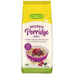 Rapunzel Porridge Brei Beeren bio