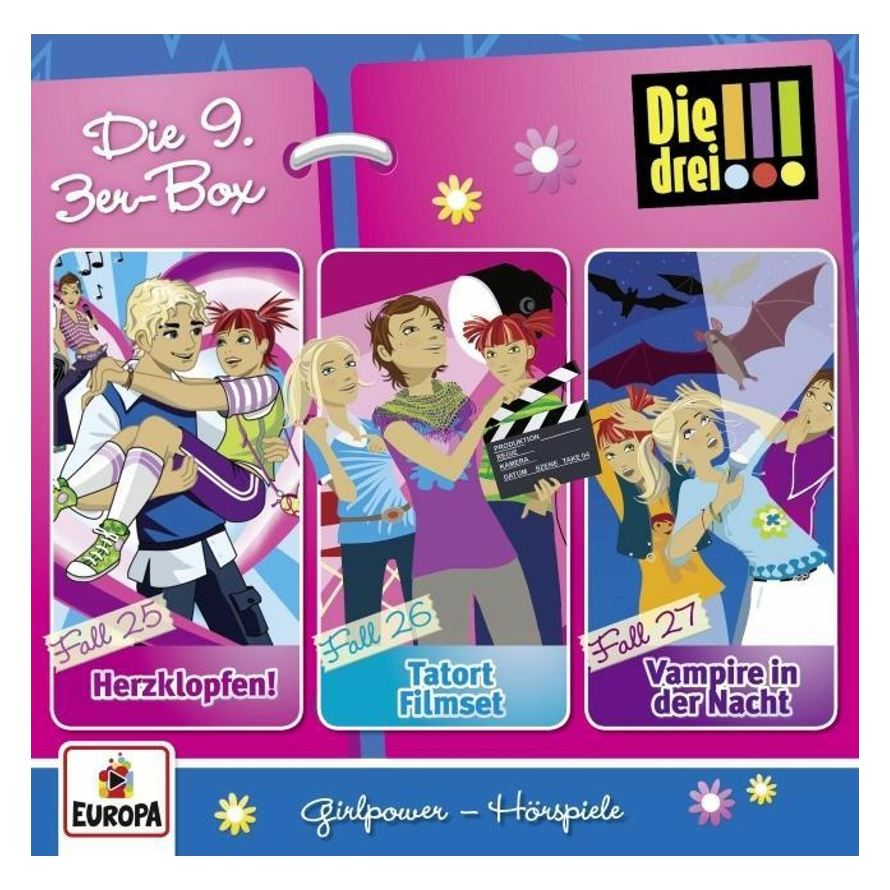 United Soft Media Die drei!!! 3er Box. Box.9, 3 Audio-CDs (Deutsch) (85312132)