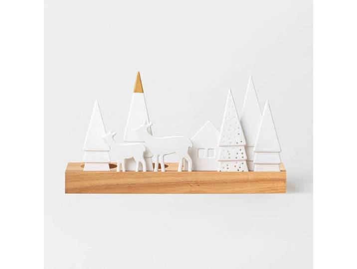 Kerzenständer, Keramik, 7x13.5x25 cm, Dekoration, Kerzen & Kerzenhalter, Kerzenständer