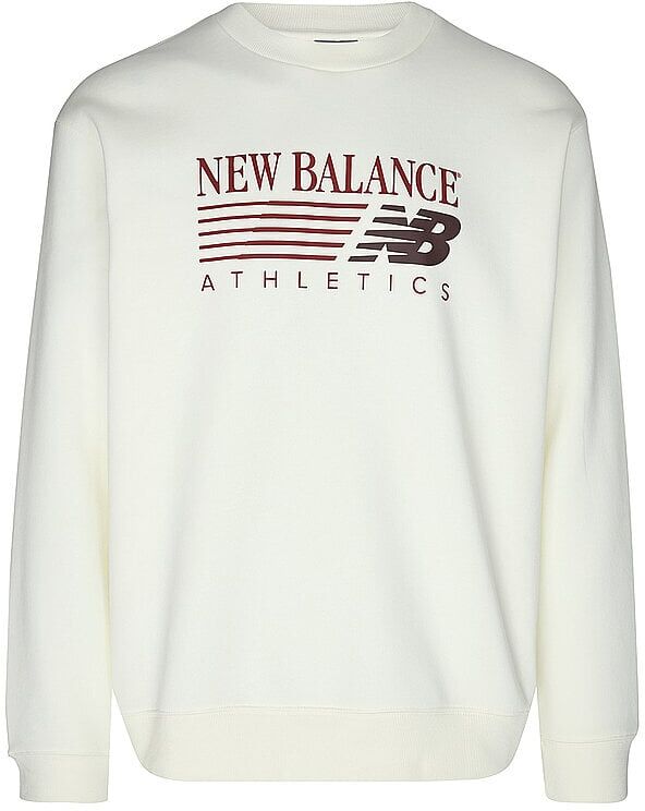 NEW BALANCE Herren Sweater  creme   M M