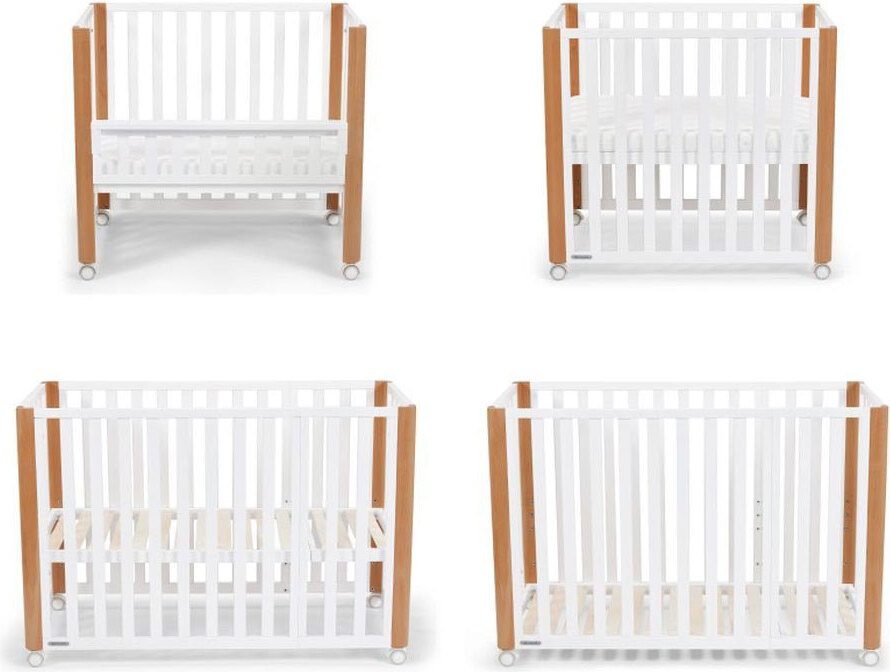 Kinderkraft 4-in-1 Koya Minibett Durchsichtig Durchsichtig One Size
